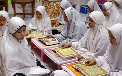 Pendalaman Tajwid Santri Putri Bersama Ibu Nyai
